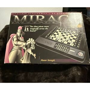 Mirage Electronic Computerized Chess Game Excalibur, 100% working and tested